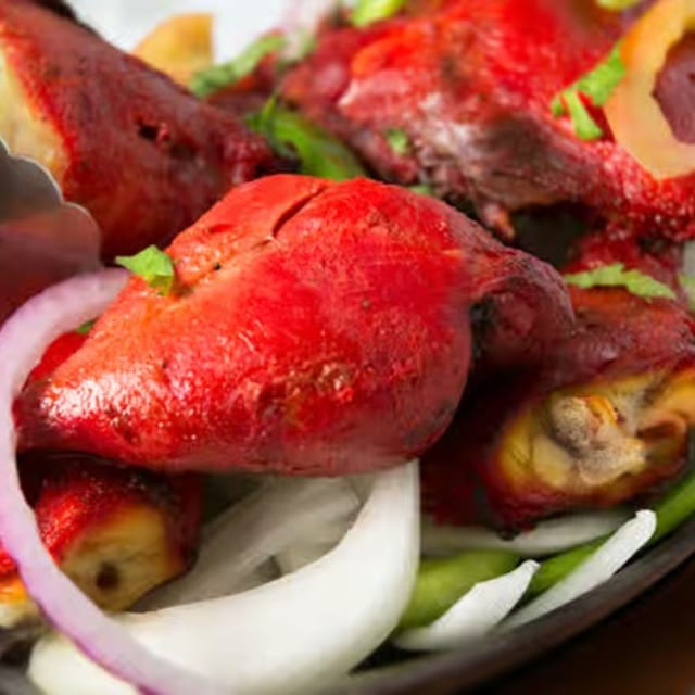 Tandoori chicken.