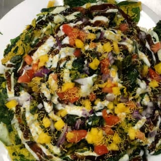 Palak chaat